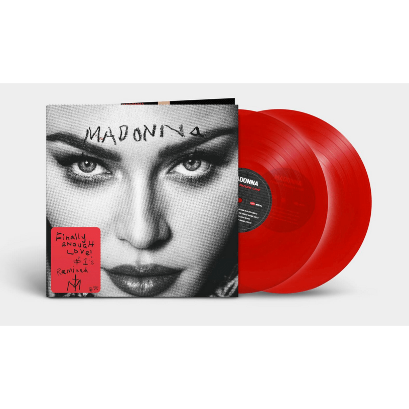 Golden Discs VINYL FINALLY ENOUGH LOVE - Exclusive 16 Track Red LP - MADONNA [Colour Vinyl]