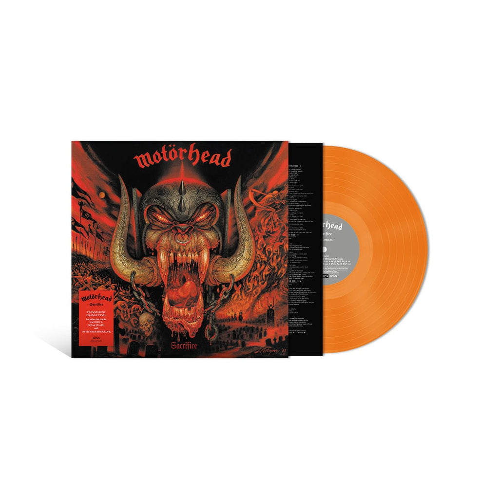 Golden Discs VINYL Sacrifice - Motörhead [Orange Vinyl]