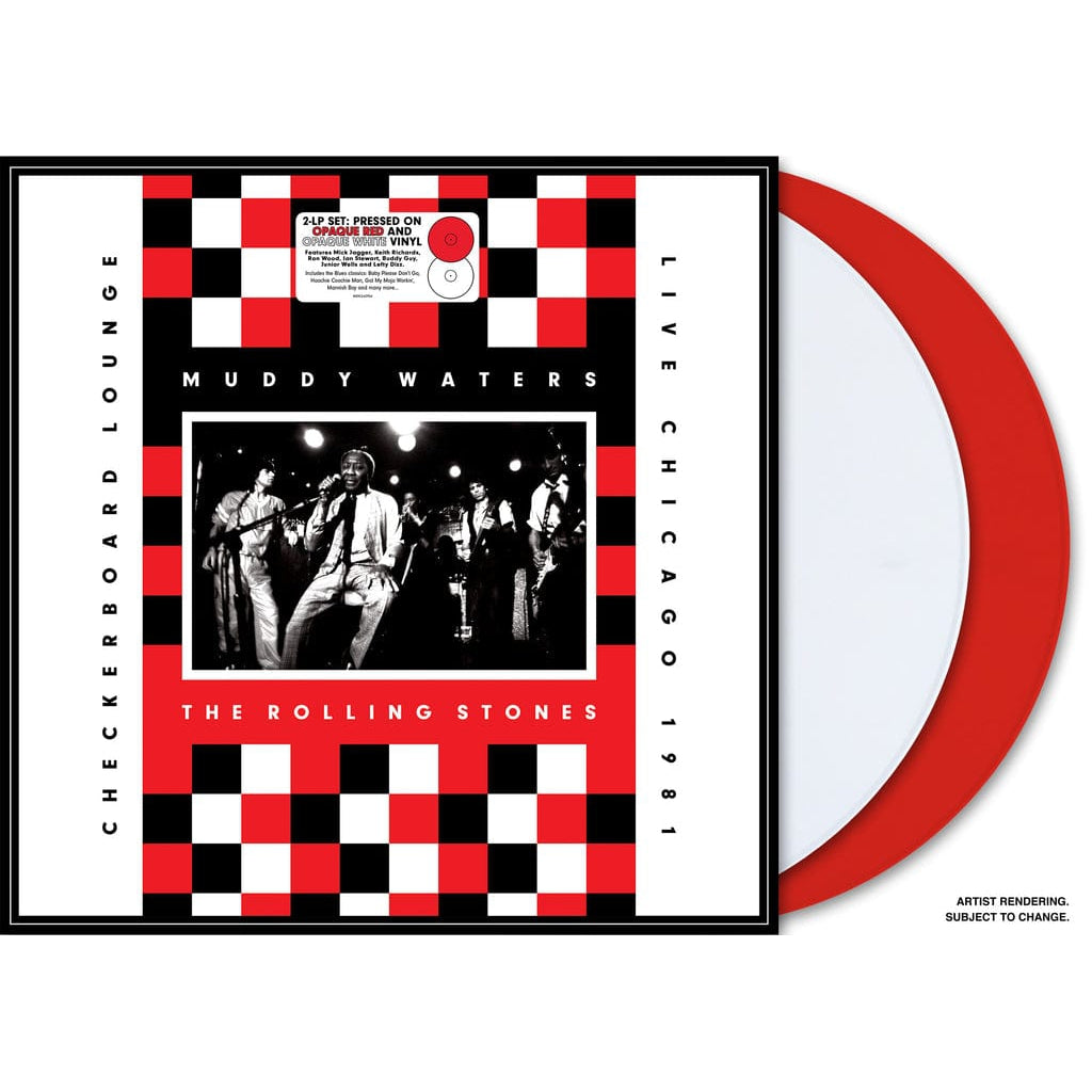 Golden Discs VINYL Checkerboard Lounge: Live Chicago 1981 - Muddy Waters & The Rolling Stones [Colour Vinyl]