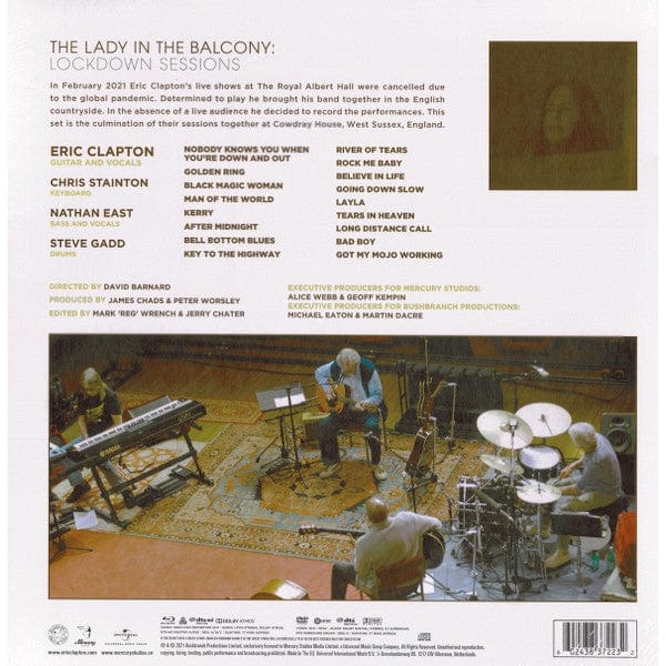 Golden Discs CD Eric Clapton – The Lady In The Balcony: Lockdown Sessions DLX [CD]