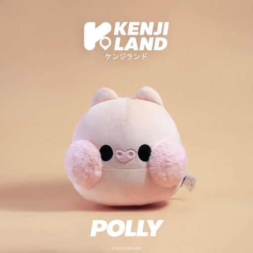 Golden Discs Posters & Merchandise Kenji Yabu Tiny-K Polly Piglet, Pink [Toys]