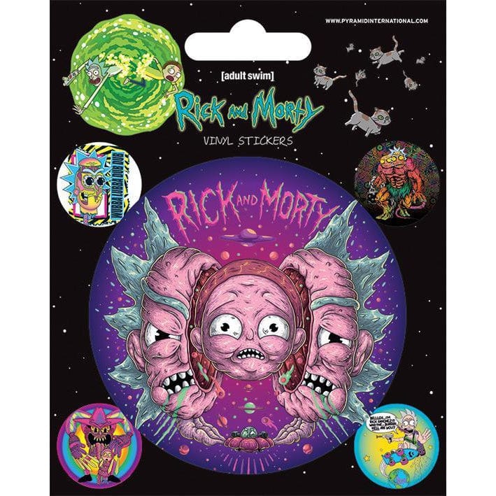 Golden Discs Stickers Rick And Morty [Stickers]