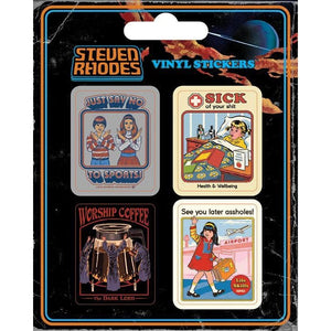 Golden Discs Stickers Steve Rhodes [Stickers]