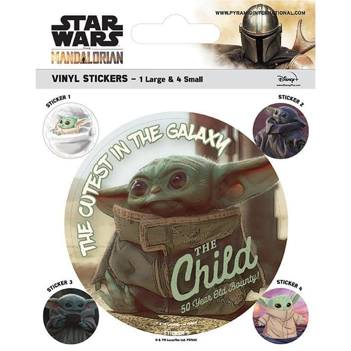 Golden Discs Stickers Star Wars - Baby Yoda [Stickers]