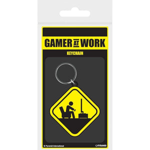 Golden Discs Keychain Gamer At Work [Keychain]