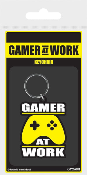Golden Discs Posters & Merchandise Gamer At Work/Joypad/Keychain [Keychain]