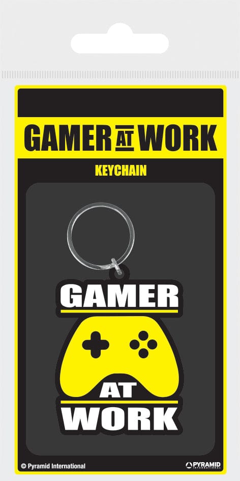 Golden Discs Posters & Merchandise Gamer At Work/Joypad/Keychain [Keychain]