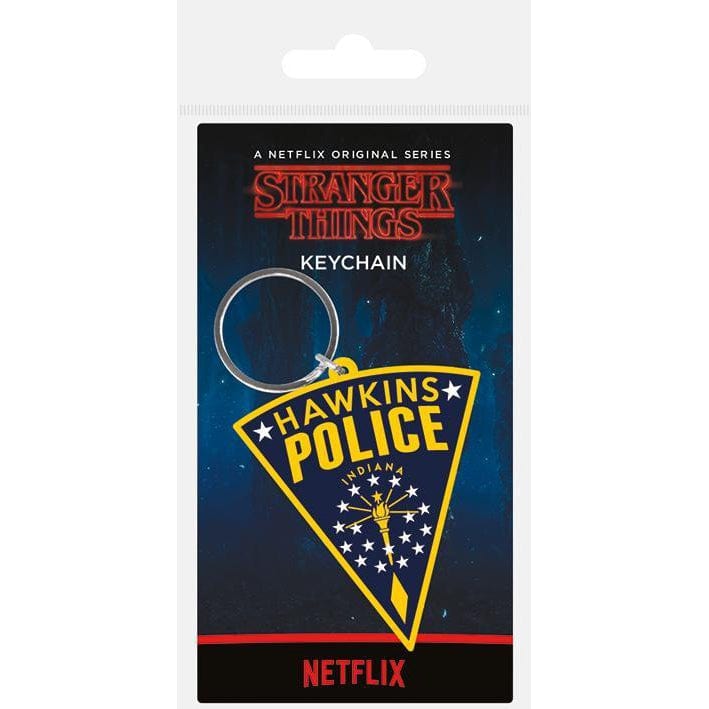 Golden Discs Keychain Stranger Things - Hawkins Police [Keychain]
