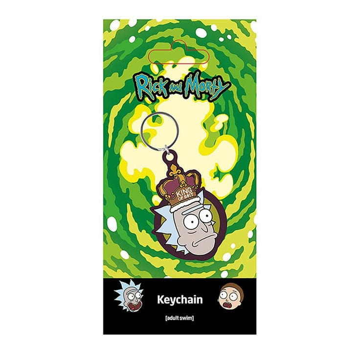 Golden Discs Posters & Merchandise Rick and Morty (King of S**T) [Keychain]