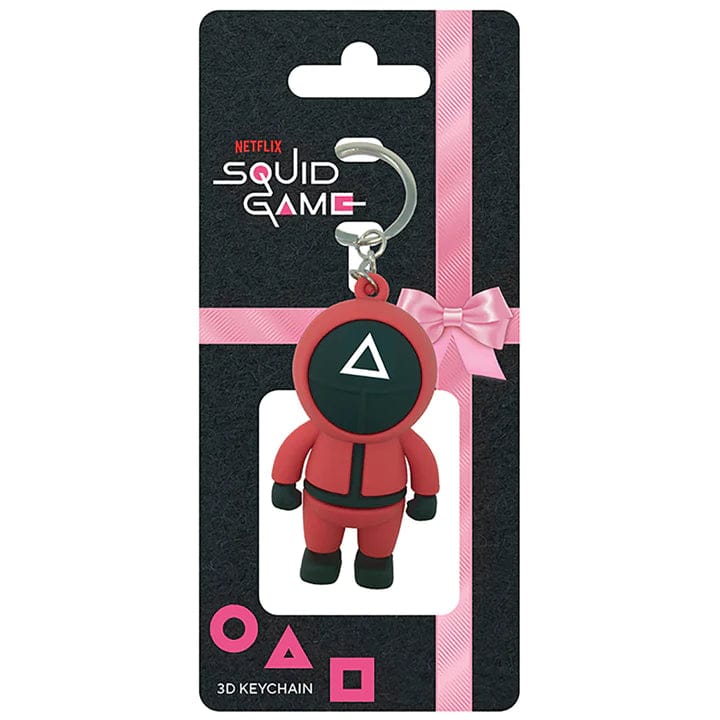 Golden Discs Posters & Merchandise Squid Game (Triangle Guard) [Keychain]