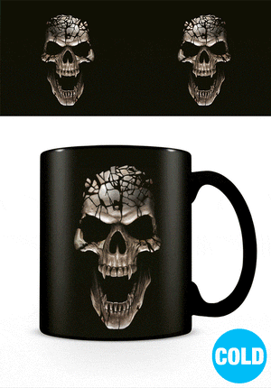 Golden Discs Mugs Spiral Skull Blast Heat Change [Mug]