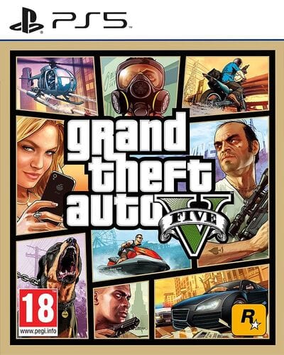 Golden Discs GAME Grand Theft Auto V - Rockstar [GAME]