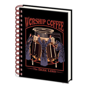 Golden Discs Notebooks Worship Coffee [Notebook]