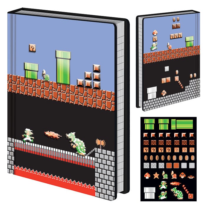 Golden Discs Notebooks Super Mario Bros - Bulid Your Level [Notebook]