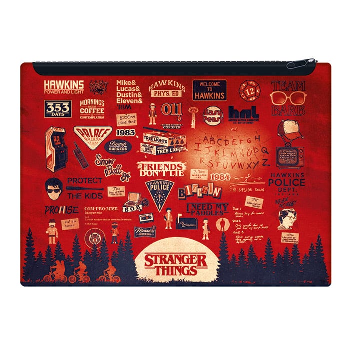 Golden Discs Stationery Stranger Things - Upside Down Oversize Pencil Case [Stationery]