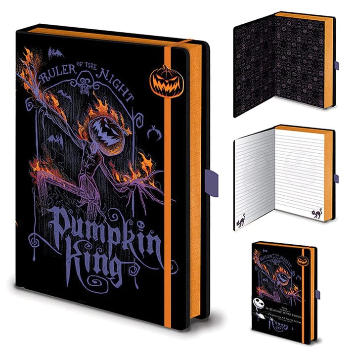 Golden Discs Posters & Merchandise The Nightmare Before Christmas (Pumpkin King) A5 [Notebook]