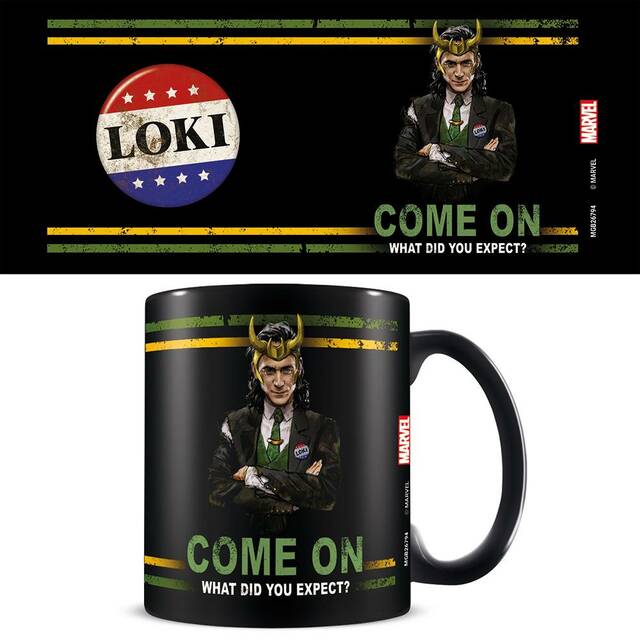 Golden Discs Mugs Loki - What Did You Expect Black [Mug]