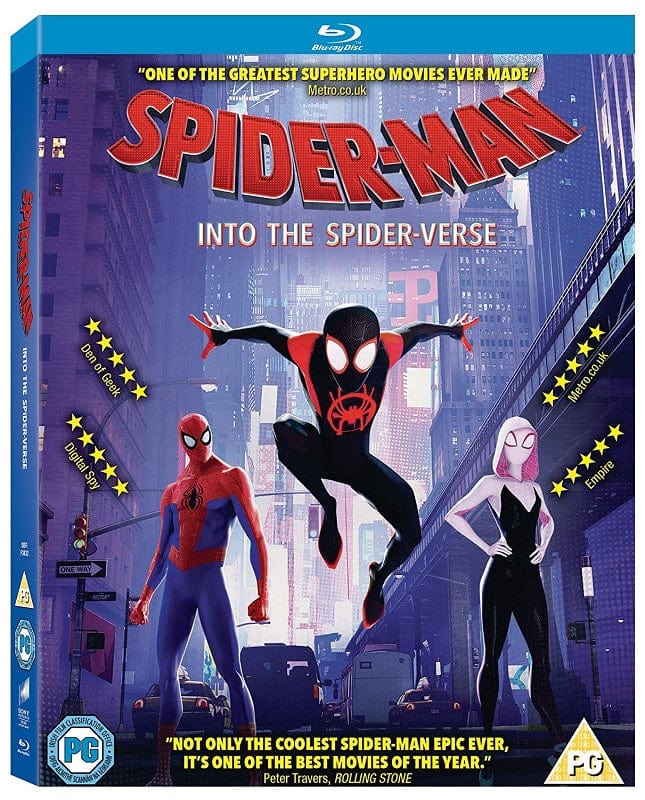 Spider-Man - Into the Spider-verse - Bob Persichetti [Blu-ray] – Golden  Discs