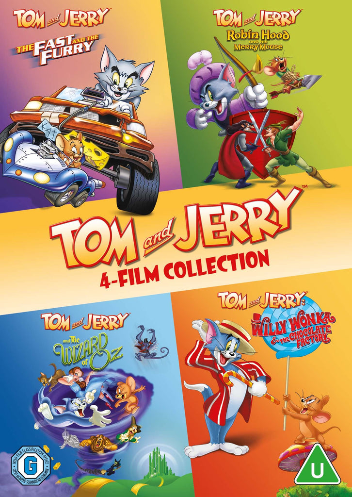 Golden Discs BOXSETS Tom and Jerry 4-Film Collection [Boxsets]