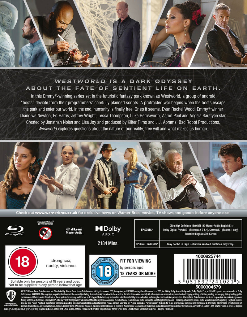 Golden Discs BLU-RAY Westworld: The Complete Series - Jonathan Nolan [BLU-RAY]
