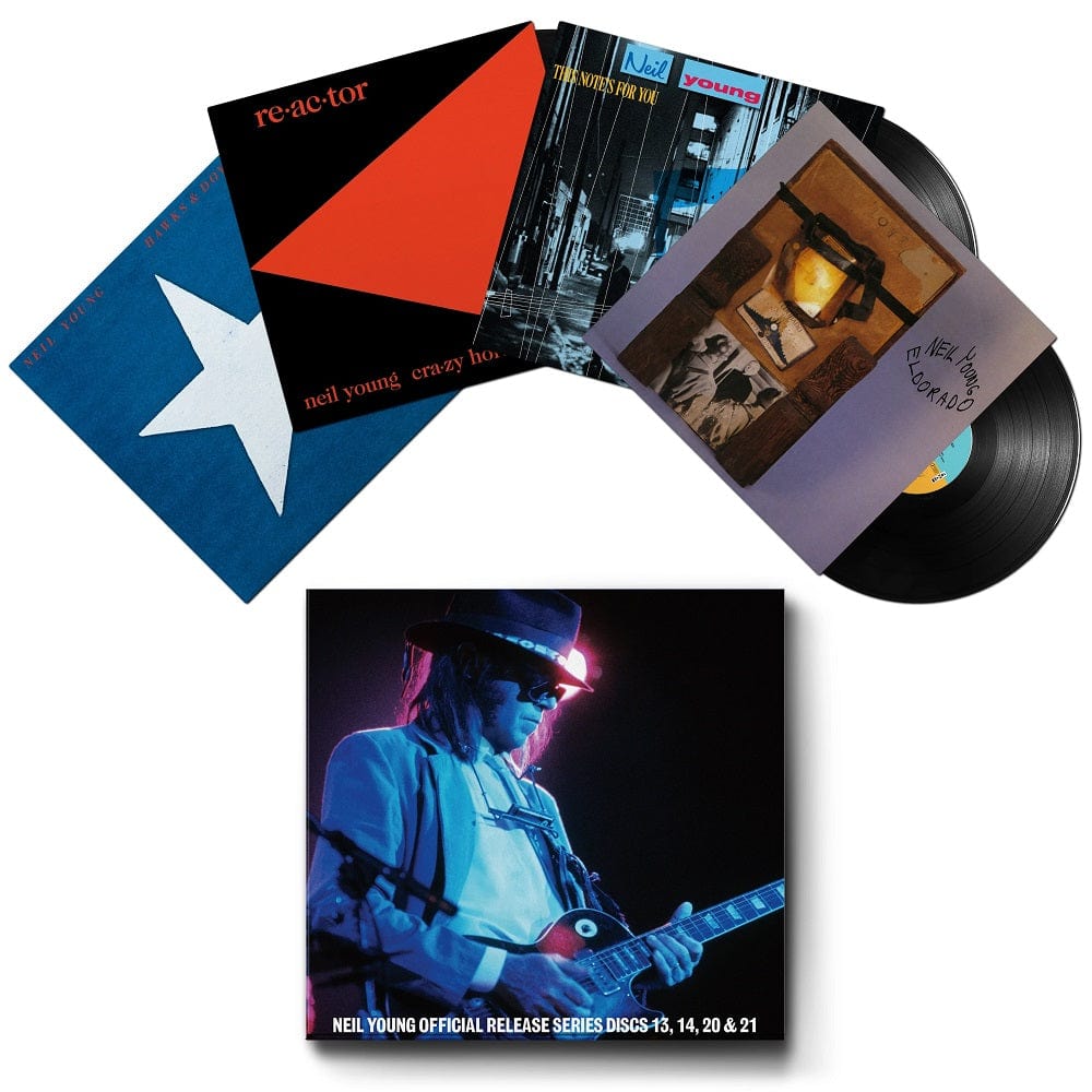 Golden Discs VINYL Official Release Series Discs 13, 14, 20 & 21- Volume 4 - Neil Young [Vinyl Boxset]