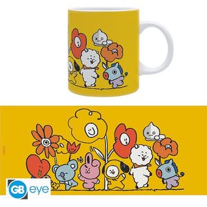 Golden Discs Posters & Merchandise BT21 FLOWERS [Mug]