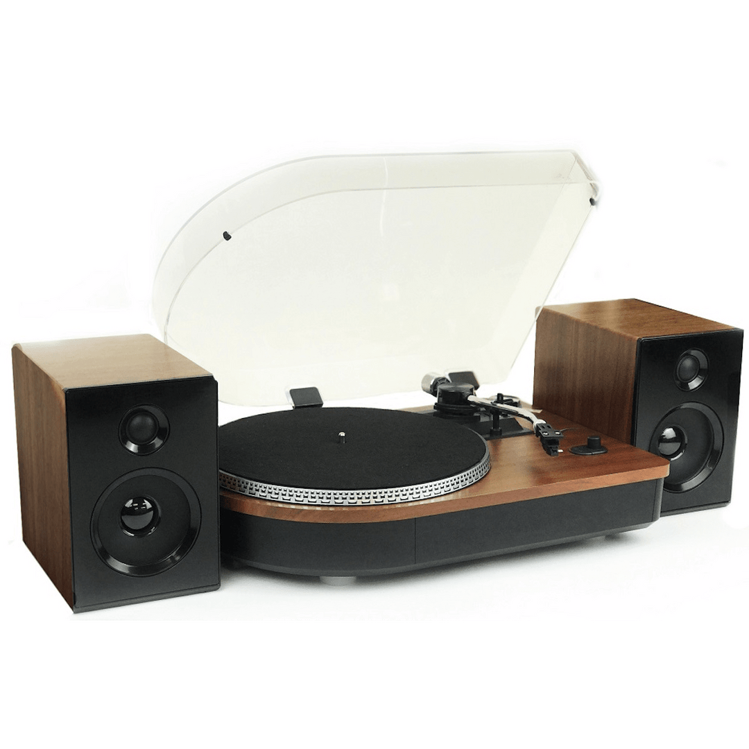 Golden Discs Tech & Turntables Camden Turntable With Speakers [Tech & Turntables]