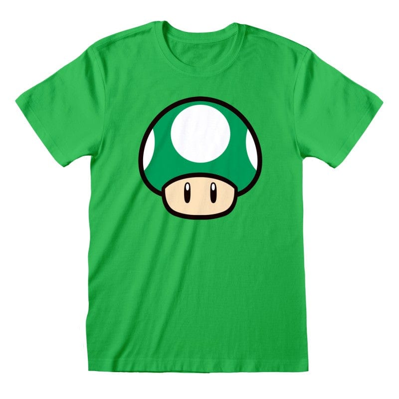 Golden Discs T-Shirts Super Mario 1Up Mushroom - Medium [T-Shirts]