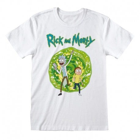 Golden Discs T-Shirts Rick And Morty Portal - Large [T-Shirts]