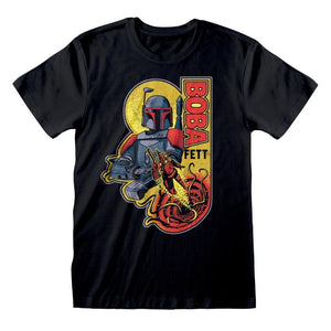 Golden Discs T-Shirts Star Wars: Boba Multi Colour - Medium [T-Shirts]