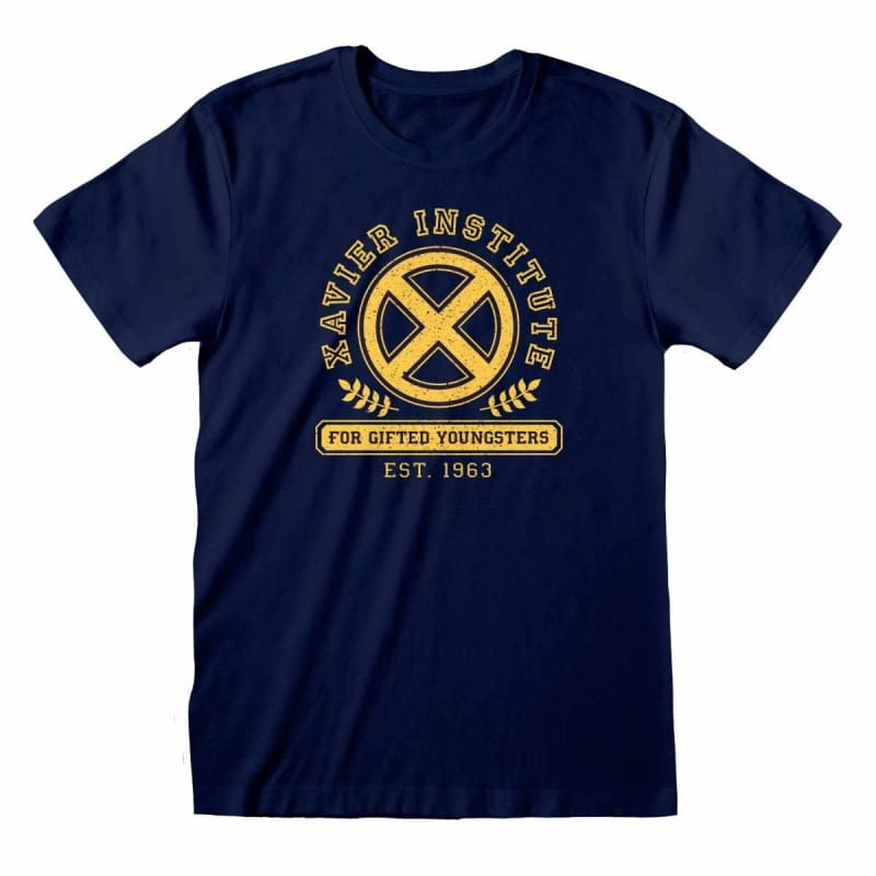 Golden Discs T-Shirts Marvel X-men: Xavier Institute - Large [T-Shirts]
