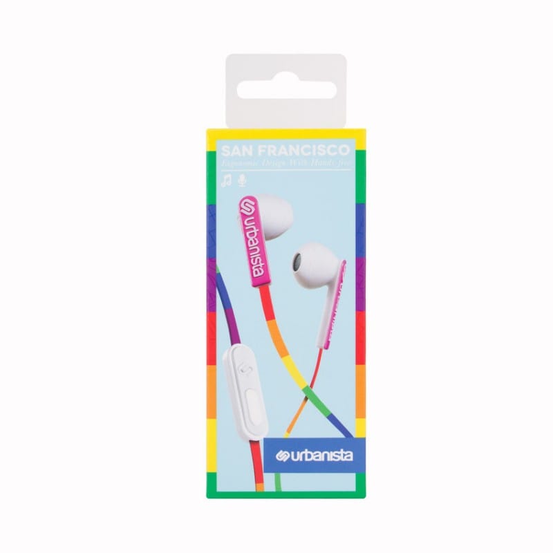 Golden Discs Accessories Urbanista San Francisco Headphones (Lucky Rainbow Colorful) [Accessories]