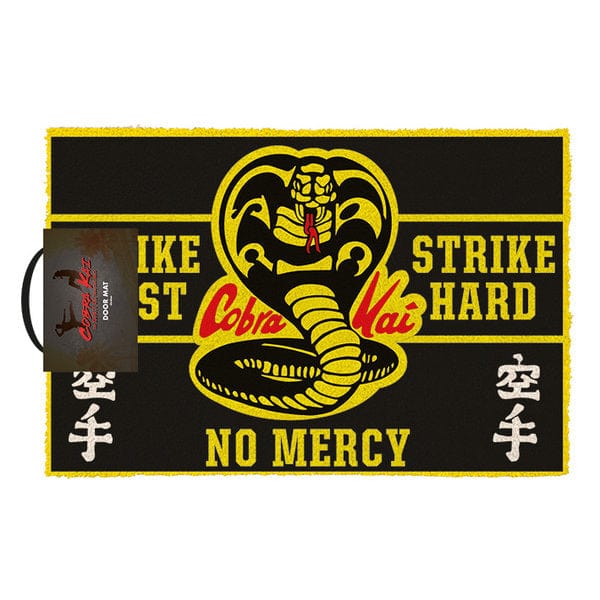 Golden Discs Posters & Merchandise Cobra Kai - No Mercy Doormat [Doormat]