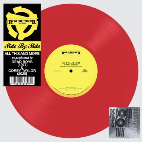 Golden Discs VINYL Corey Taylor (Slipknot)/Dead Boys All This And More (RSD 2020) [7" VINYL]