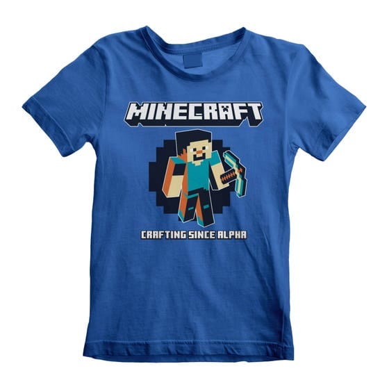 Golden Discs T-Shirts Minecraft Crafting Since Alpha - Medium [T-Shirts]