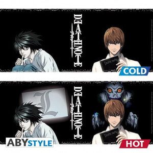 Golden Discs Mugs DEATH NOTE - Mug Heat Change - 460 ml - Kira & L [Mug]