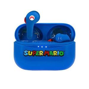 Golden Discs Accessories Nintendo Super Mario BLUE TWS Wireless Earphones [Accessories]