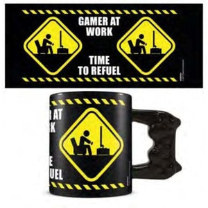 Golden Discs Mugs Gamer At Work - Time To Refuel [Mug]