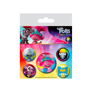 Golden Discs Badges Trolls [Badges]