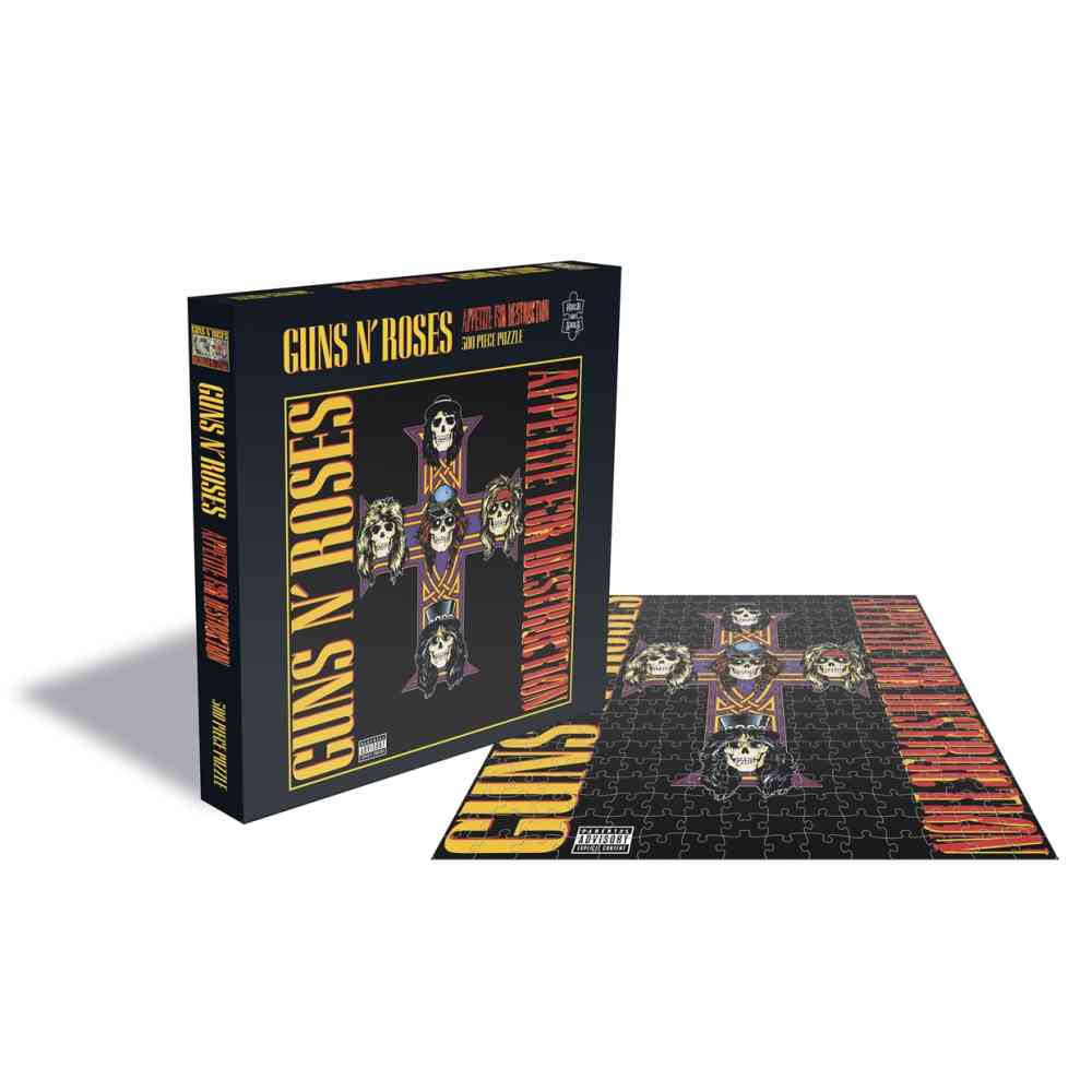 Golden Discs Posters & Merchandise Guns N' Roses - Appetite for Destruction [Jigsaw]