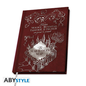 Golden Discs Notebooks Harry Potter -Marauders Map [Notebook]