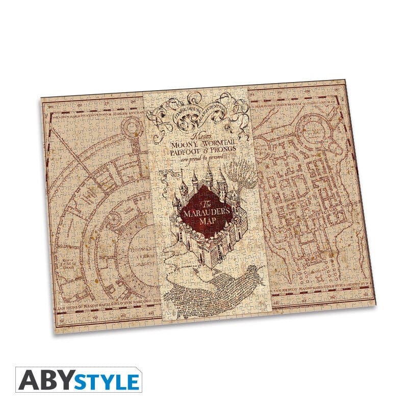 Golden Discs Posters & Merchandise Harry Potter - Marauders Map 1000 pcs [Jigsaw]