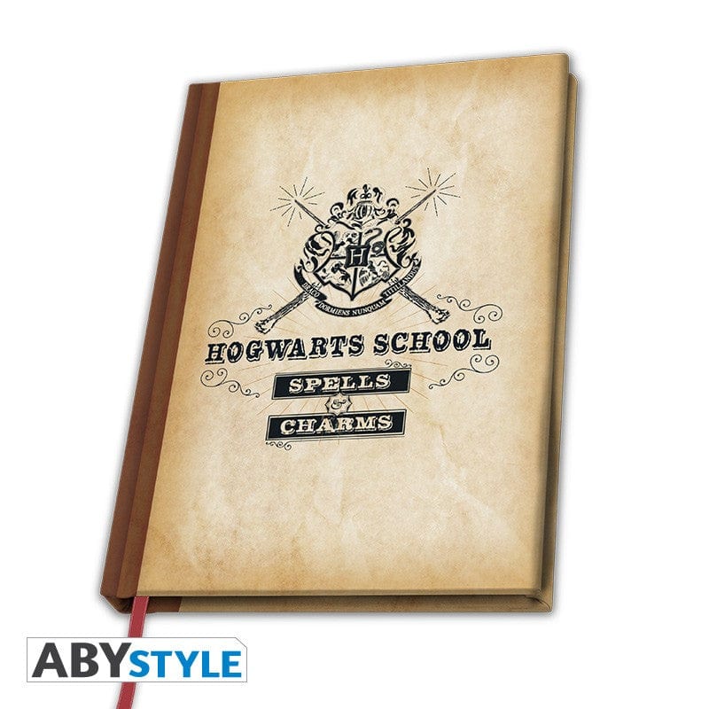 Golden Discs Notebooks Harry Potter - Hogwarts School Of Spell And Charms [Notebook]