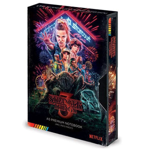Golden Discs Notebooks Stranger Things - Season 3 VHS Style [Notebook]