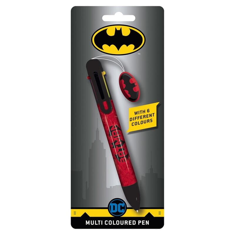 Golden Discs Stationery Batman - Red Multicolour Pen [Stationery]