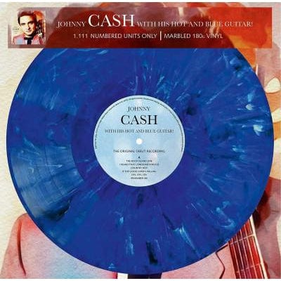 Golden Discs VINYL With His Blue Guitar: - Johnny Cash [Colour Vinyl]