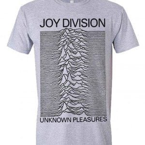 Golden Discs T-Shirts Joy Division - Unknown Pleasures - Grey - Small [T-Shirts]