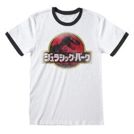 Golden Discs T-Shirts Jurassic Park Japanese Logo - Large [T-Shirts]