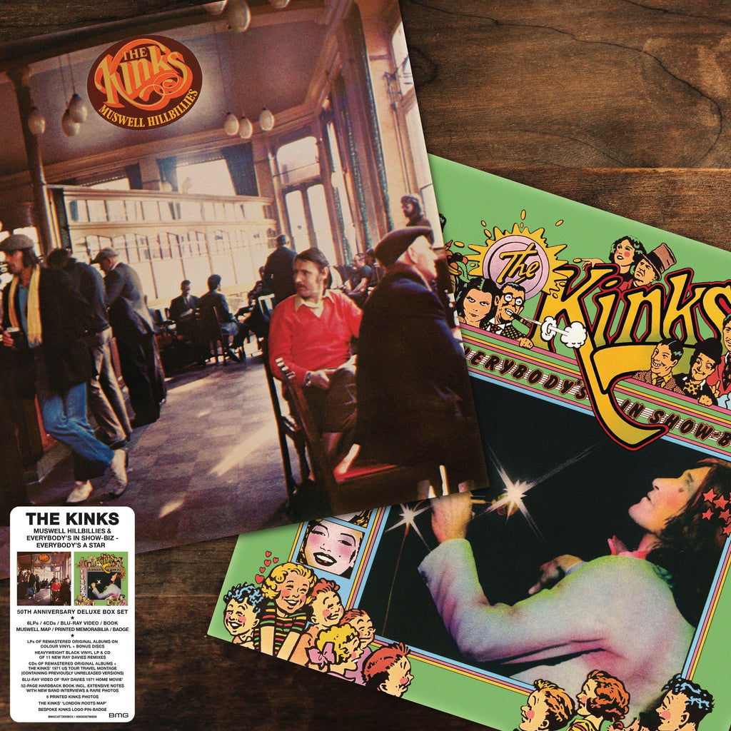 Golden Discs CD Muswell Hillbillies/Everybody's in Show-biz:   - The Kinks [CD]