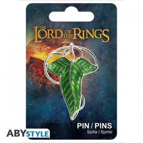 Golden Discs Posters & Merchandise LORD OF THE RINGS - Pin 3D Lorien Leaf [Badge]